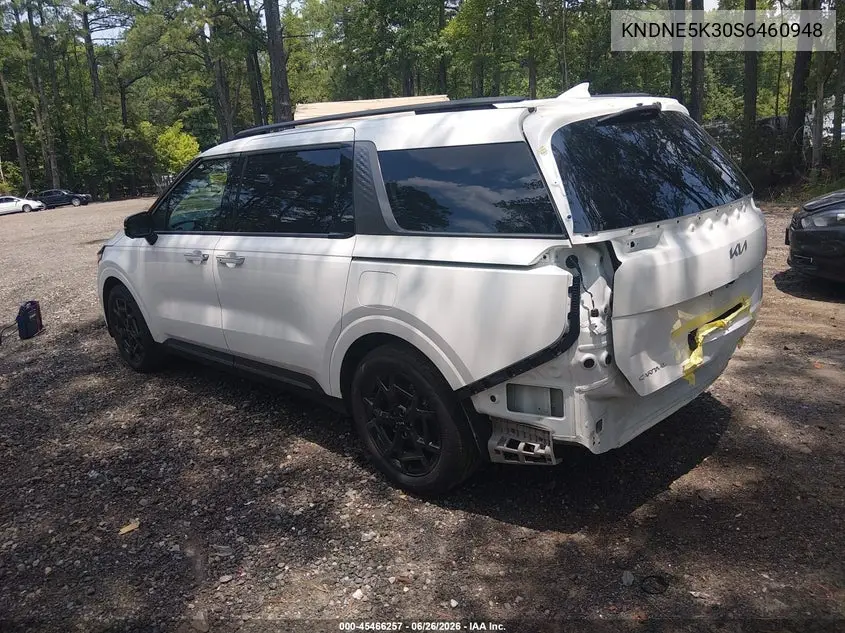 2025 Kia Carnival Mpv Sx Prestige VIN: KNDNE5K30S6460948 Lot: 45466257