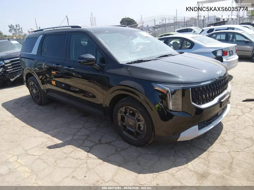 2025 Kia Carnival Mpv Hybrid Ex VIN: KNDNC5KAXS6035774 Lot: 45473292