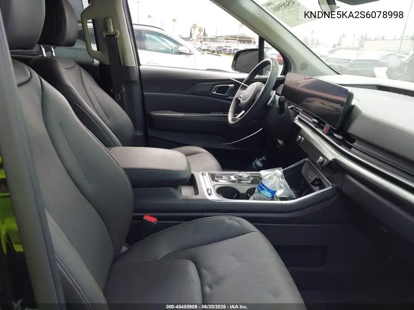 2025 Kia Carnival Mpv Hybrid Sx VIN: KNDNE5KA2S6078998 Lot: 45485909