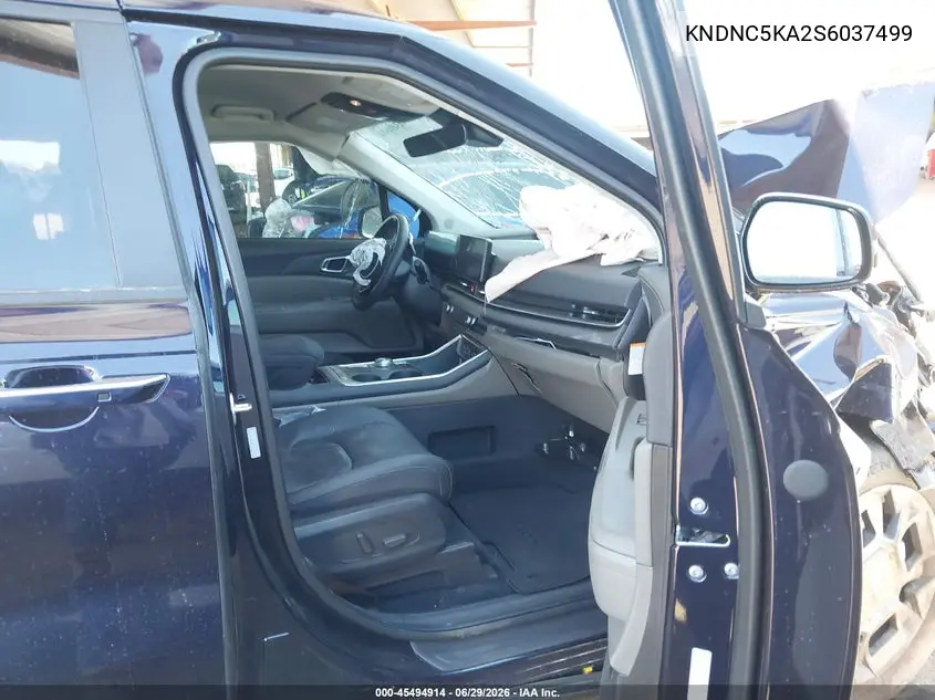 2025 Kia Carnival Mpv Hybrid Ex VIN: KNDNC5KA2S6037499 Lot: 45494914