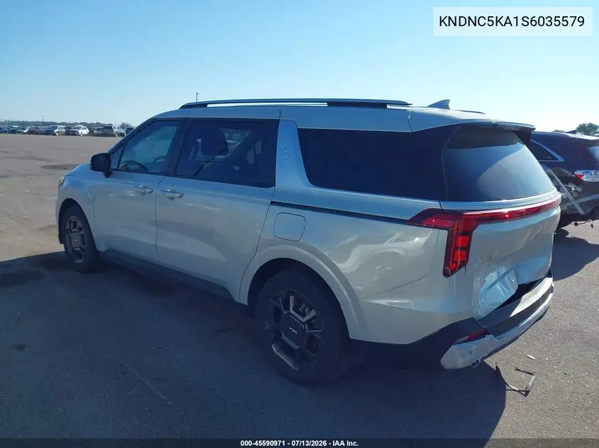 2025 Kia Carnival Mpv Hybrid Ex VIN: KNDNC5KA1S6035579 Lot: 45590971