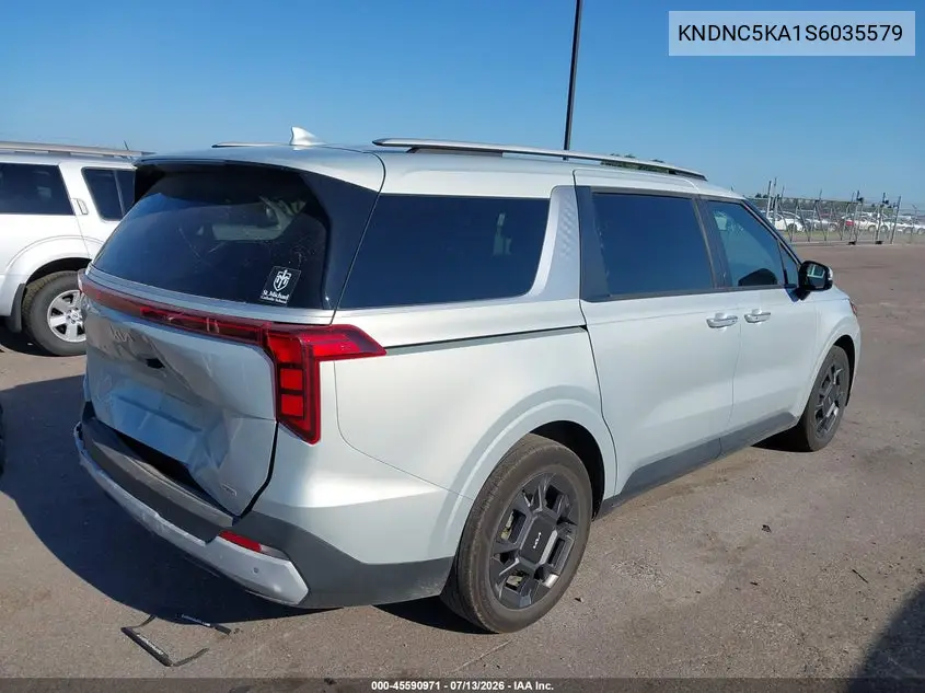 2025 Kia Carnival Mpv Hybrid Ex VIN: KNDNC5KA1S6035579 Lot: 45590971