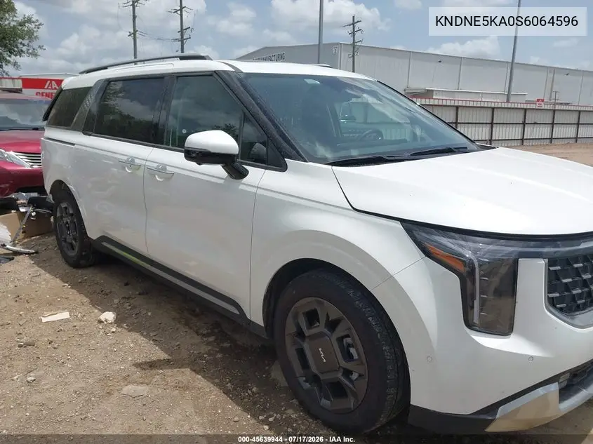 2025 Kia Carnival Mpv Hybrid Sx VIN: KNDNE5KA0S6064596 Lot: 45639944