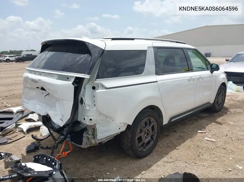 2025 Kia Carnival Mpv Hybrid Sx VIN: KNDNE5KA0S6064596 Lot: 45639944