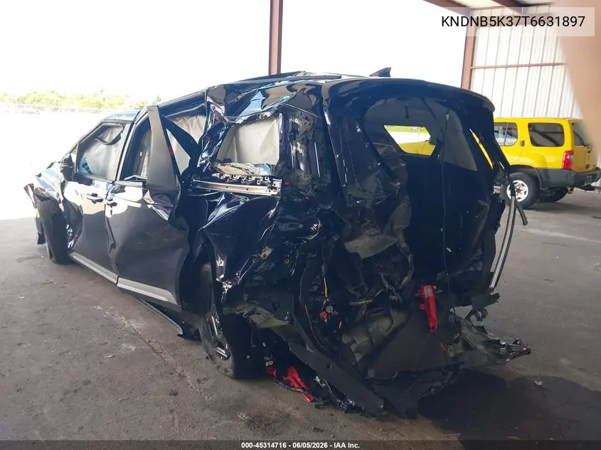 2026 Kia Carnival Mpv Lxs VIN: KNDNB5K37T6631897 Lot: 45314716