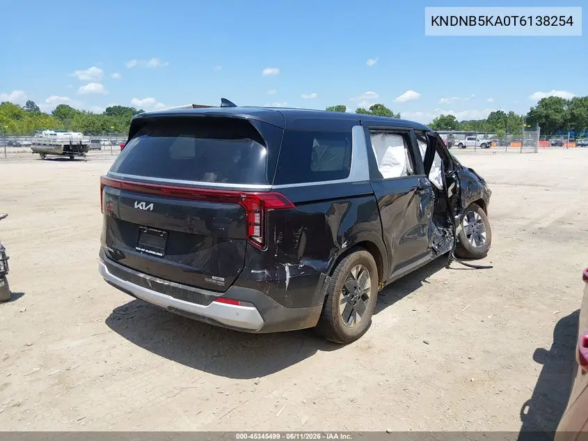 2026 Kia Carnival Mpv Hybrid Lxs VIN: KNDNB5KA0T6138254 Lot: 45345499