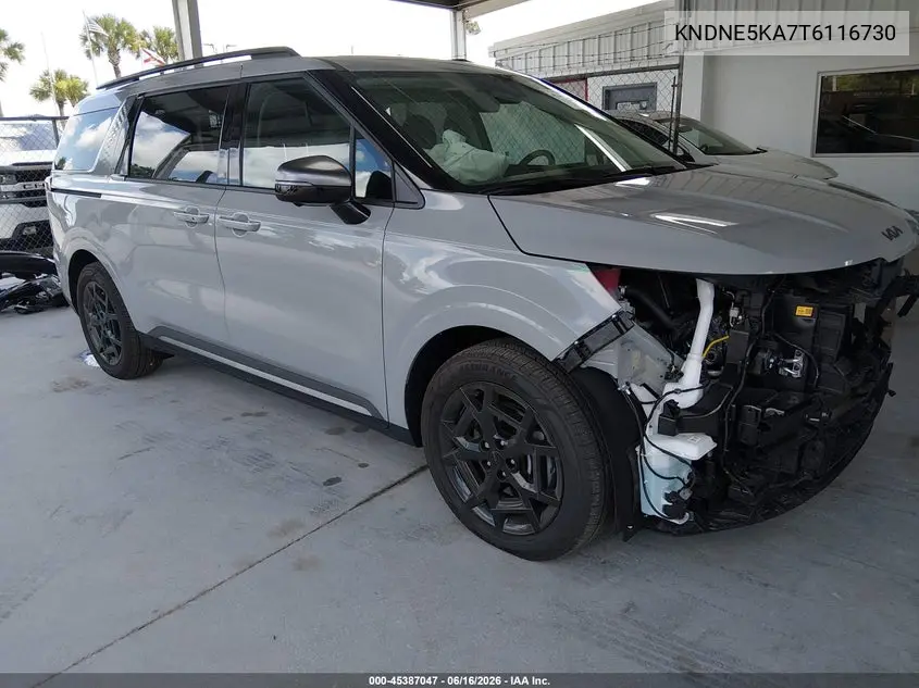 2026 Kia Carnival Mpv Hybrid Sx VIN: KNDNE5KA7T6116730 Lot: 45387047