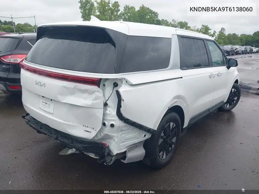 2026 Kia Carnival Mpv Hybrid Lxs VIN: KNDNB5KA9T6138060 Lot: 45387636