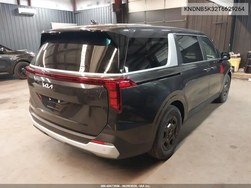2026 Kia Carnival Mpv Lx VIN: KNDNB5K32T6629264 Lot: 45473586