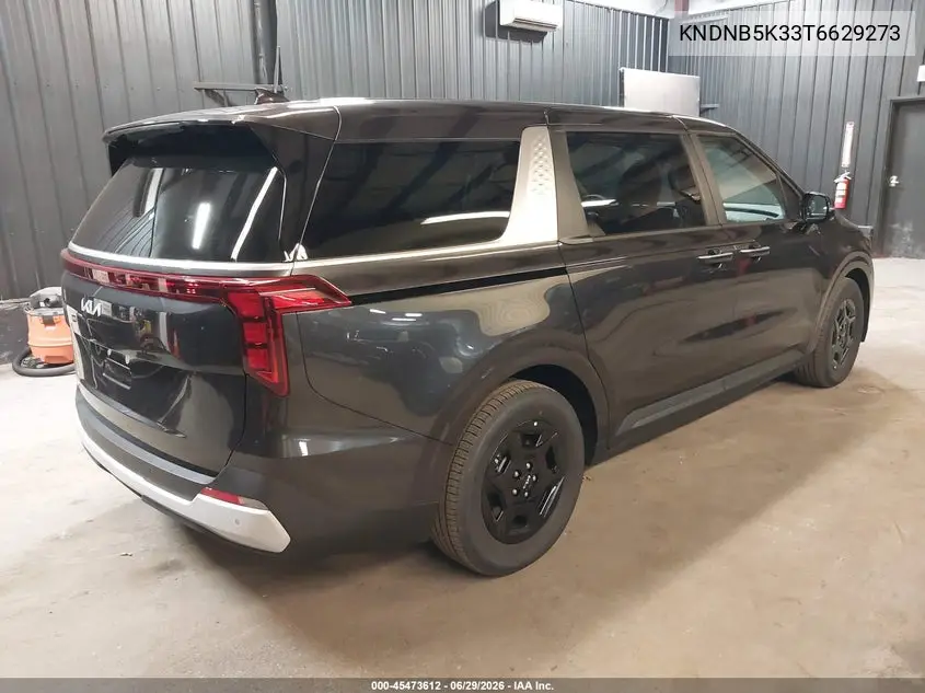 2026 Kia Carnival Mpv Lx VIN: KNDNB5K33T6629273 Lot: 45473612