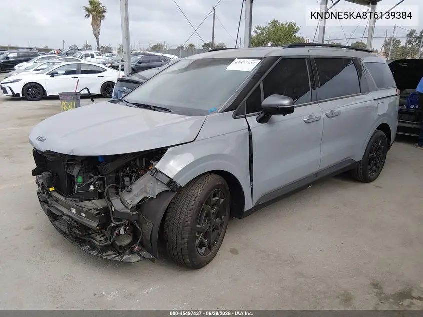 2026 Kia Carnival Mpv Hybrid Sx VIN: KNDNE5KA8T6139384 Lot: 45497437