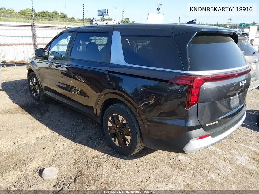 2026 Kia Carnival Mpv Hybrid Lxs VIN: KNDNB5KA8T6118916 Lot: 45549175