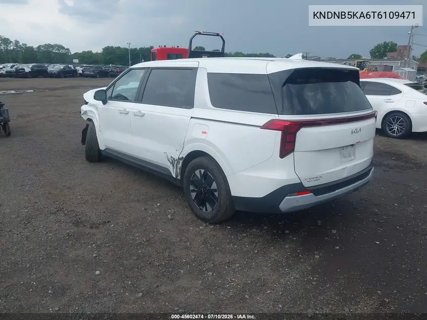 2026 Kia Carnival Mpv Hybrid Lxs VIN: KNDNB5KA6T6109471 Lot: 45602474
