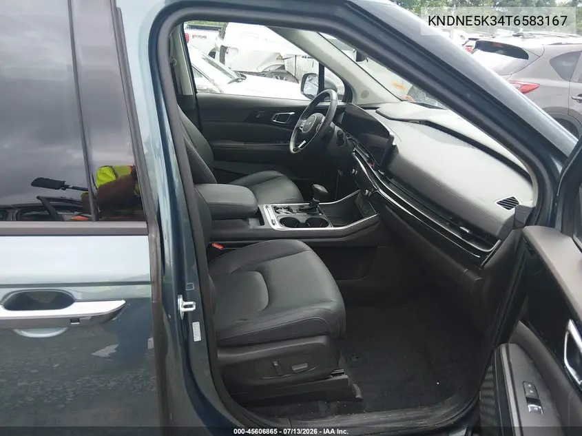 2026 Kia Carnival Mpv Sx Prestige VIN: KNDNE5K34T6583167 Lot: 45606865