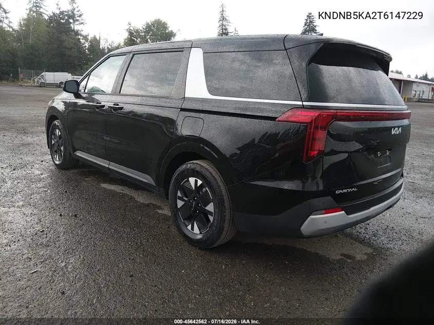 2026 Kia Carnival Mpv Hybrid Lxs VIN: KNDNB5KA2T6147229 Lot: 45642562