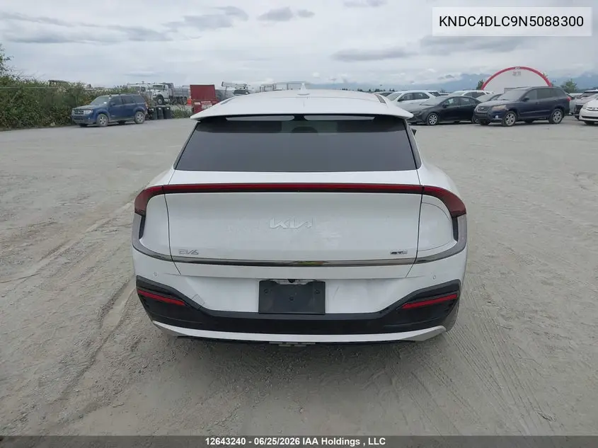 2022 Kia Ev6 Gt Line VIN: KNDC4DLC9N5088300 Lot: 12643240