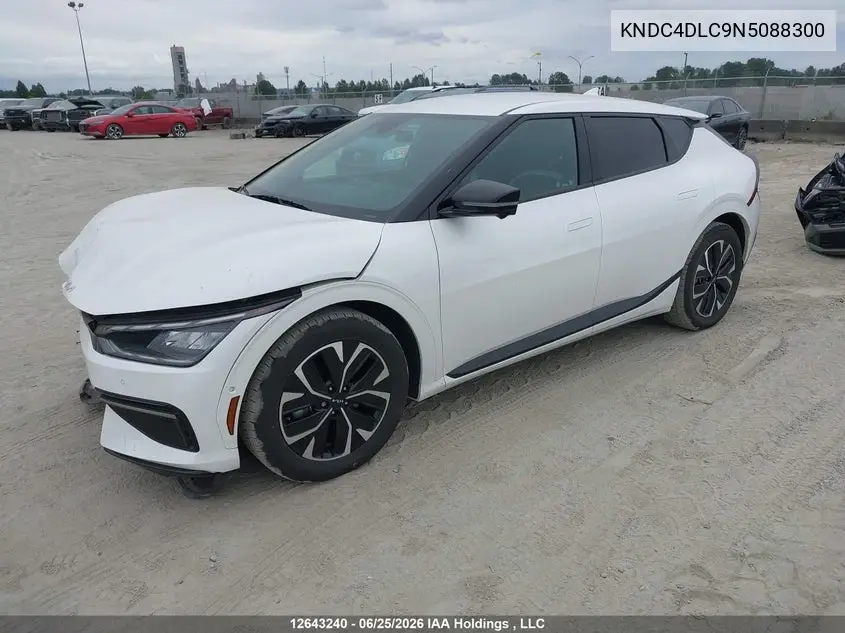 2022 Kia Ev6 Gt Line VIN: KNDC4DLC9N5088300 Lot: 12643240
