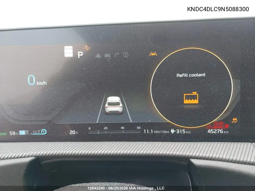 2022 Kia Ev6 Gt Line VIN: KNDC4DLC9N5088300 Lot: 12643240