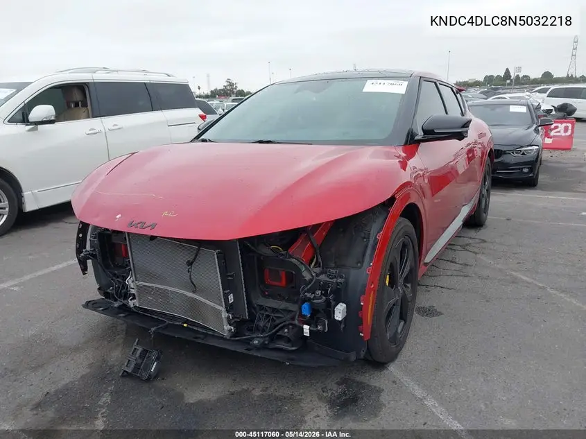2022 Kia Ev6 Gt-Line VIN: KNDC4DLC8N5032218 Lot: 45117060