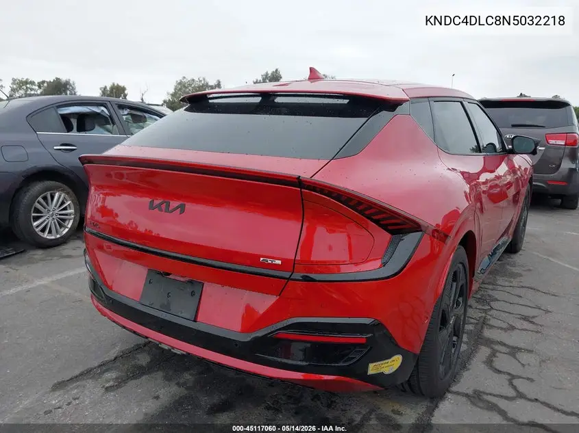 2022 Kia Ev6 Gt-Line VIN: KNDC4DLC8N5032218 Lot: 45117060