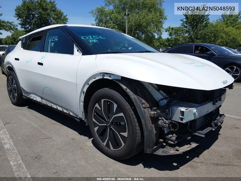 2022 Kia Ev6 Wind VIN: KNDC34LA2N5048593 Lot: 45262108