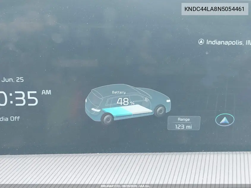 2022 Kia Ev6 Gt-Line VIN: KNDC44LA8N5054461 Lot: 45441723