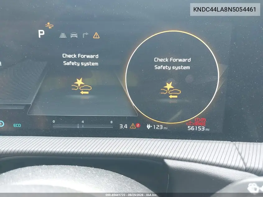 2022 Kia Ev6 Gt-Line VIN: KNDC44LA8N5054461 Lot: 45441723