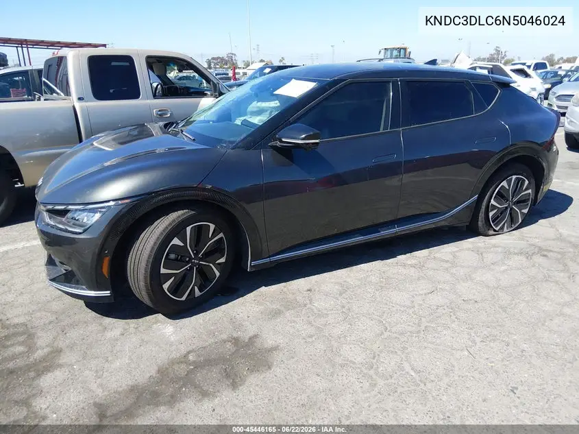 2022 Kia Ev6 Wind VIN: KNDC3DLC6N5046024 Lot: 45446165