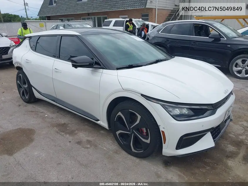 2022 Kia Ev6 Gt-Line VIN: KNDC4DLC7N5049849 Lot: 45462108