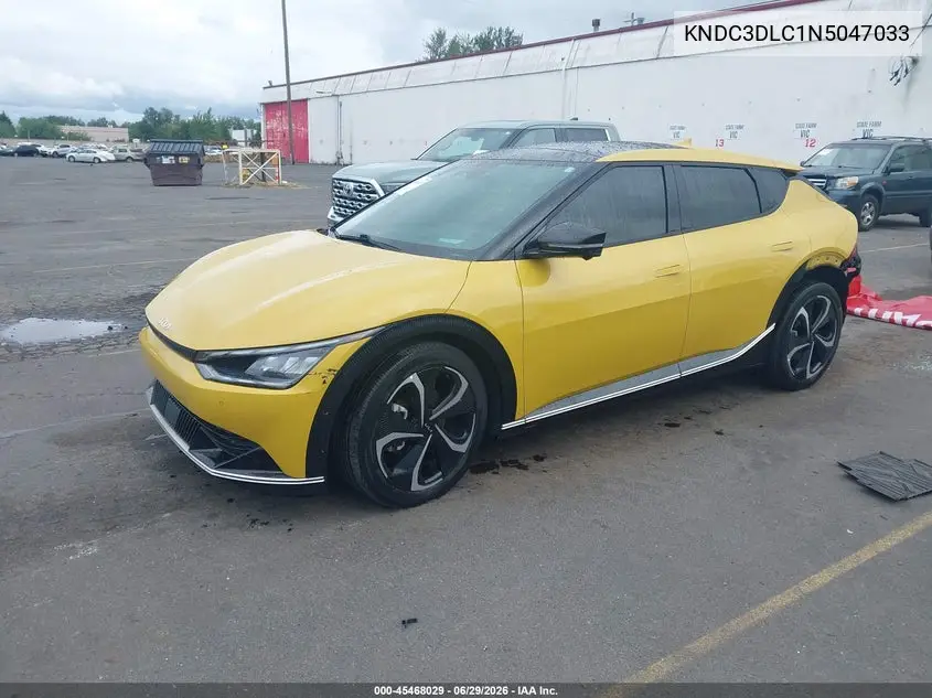 2022 Kia Ev6 Gt-Line VIN: KNDC3DLC1N5047033 Lot: 45468029
