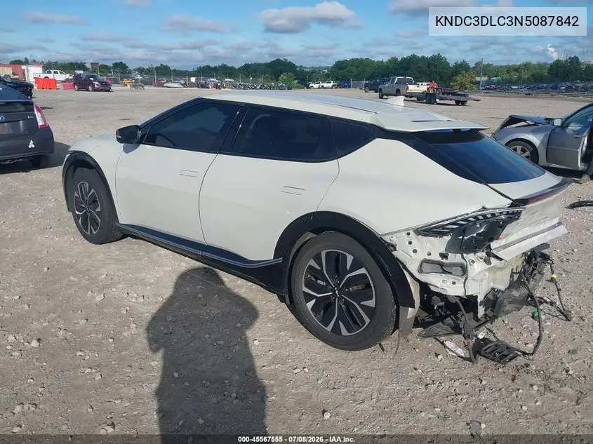2022 Kia Ev6 Wind VIN: KNDC3DLC3N5087842 Lot: 45567555