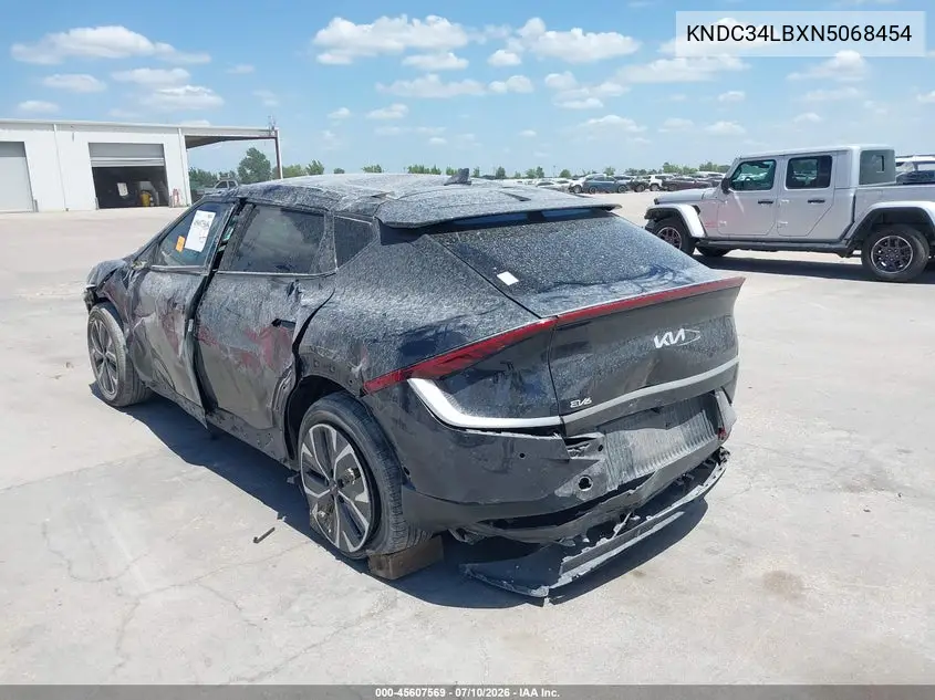 2022 Kia Ev6 Light VIN: KNDC34LBXN5068454 Lot: 45607569