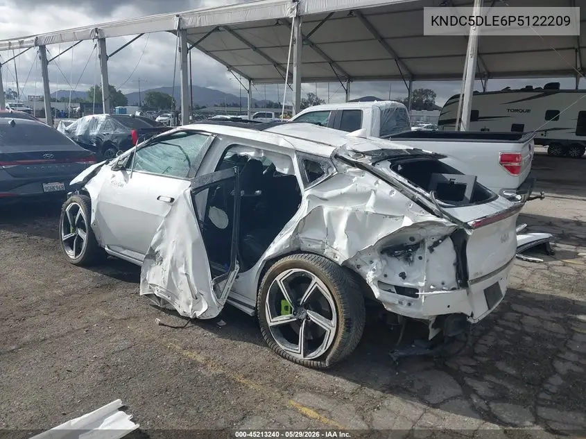 2023 Kia Ev6 Gt VIN: KNDC5DLE6P5122209 Lot: 45213240