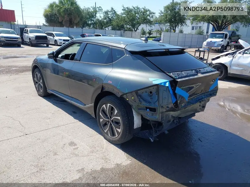 2023 Kia Ev6 Wind VIN: KNDC34LA2P5098798 Lot: 45554359