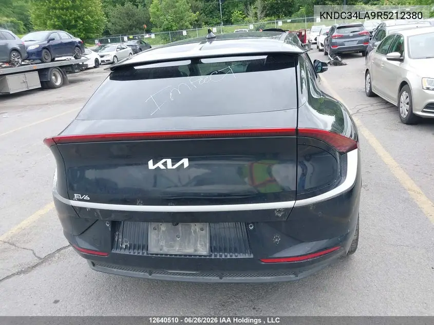 2024 Kia Ev6 Wind VIN: KNDC34LA9R5212380 Lot: 12640510