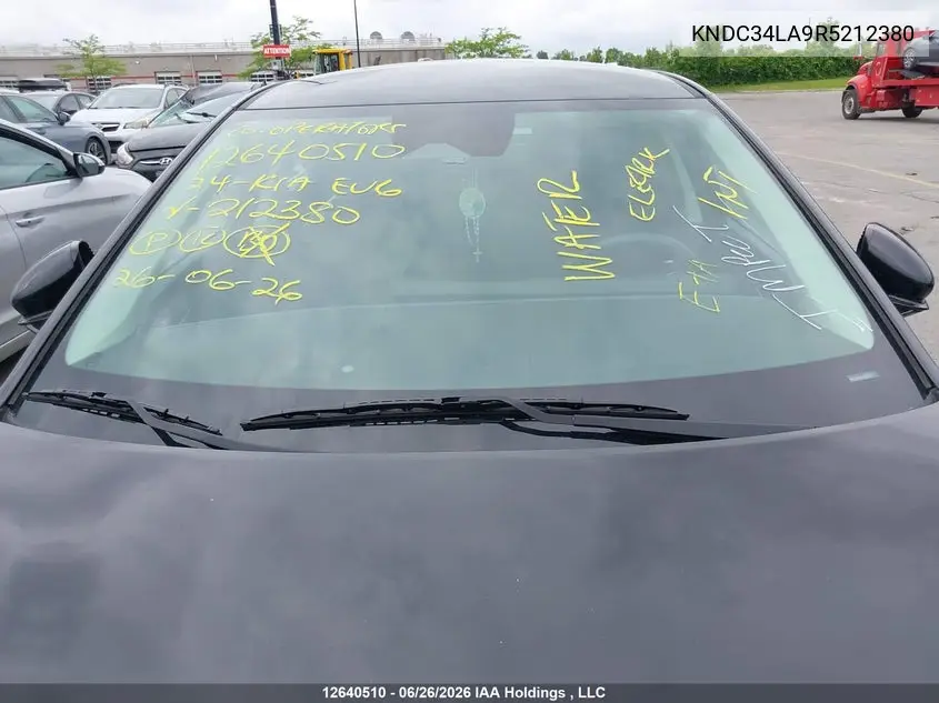 2024 Kia Ev6 Wind VIN: KNDC34LA9R5212380 Lot: 12640510