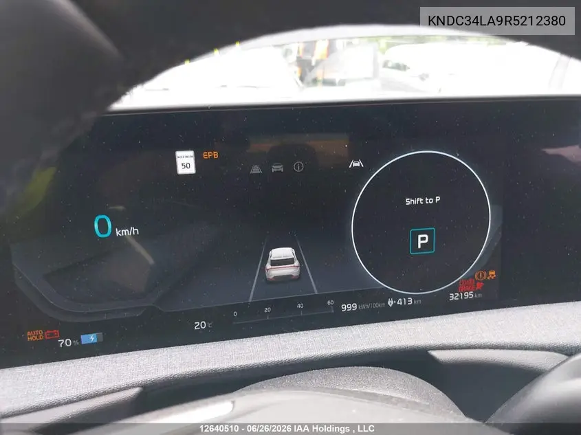 2024 Kia Ev6 Wind VIN: KNDC34LA9R5212380 Lot: 12640510
