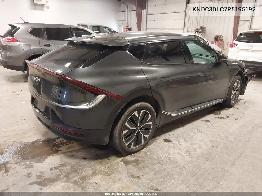 2024 Kia Ev6 Wind VIN: KNDC3DLC7R5195192 Lot: 44616515