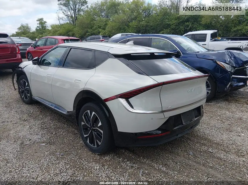 2024 Kia Ev6 Wind VIN: KNDC34LA6R5188443 Lot: 45013499