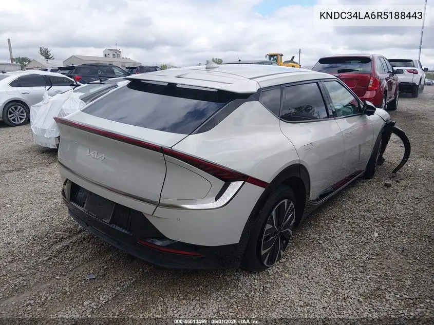 2024 Kia Ev6 Wind VIN: KNDC34LA6R5188443 Lot: 45013499