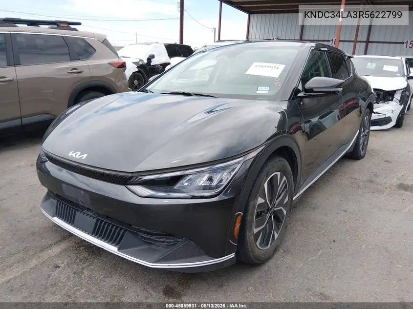 2024 Kia Ev6 Light Long Range VIN: KNDC34LA3R5622799 Lot: 45059931