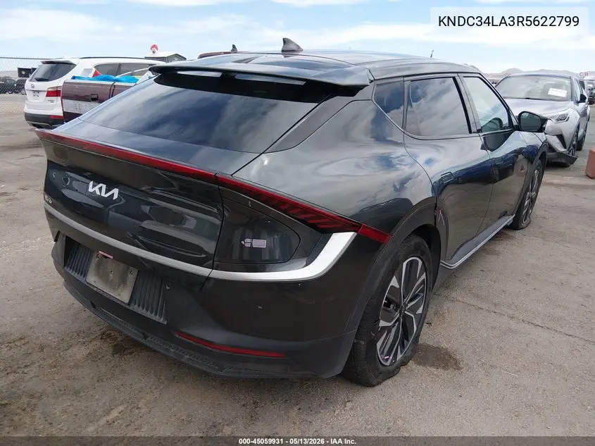 2024 Kia Ev6 Light Long Range VIN: KNDC34LA3R5622799 Lot: 45059931
