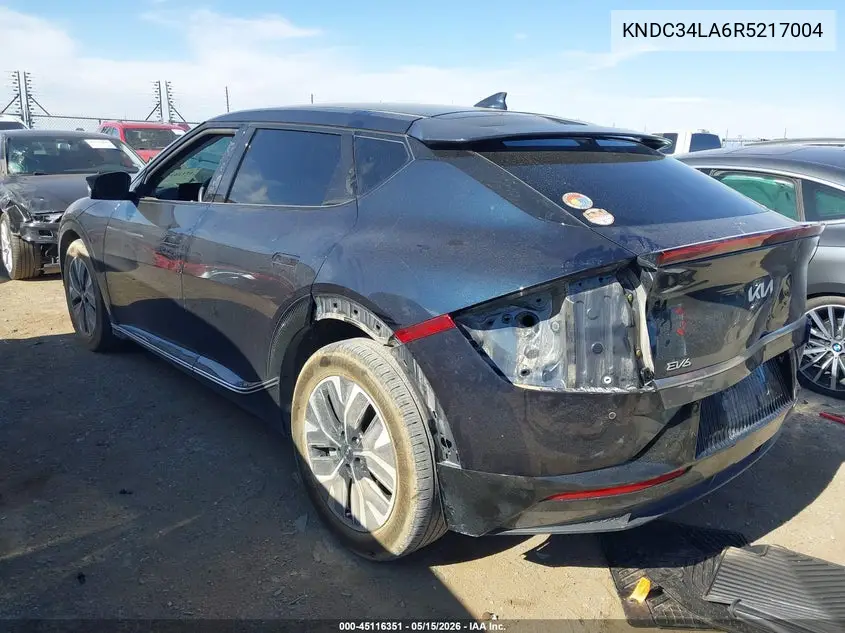 2024 Kia Ev6 Wind VIN: KNDC34LA6R5217004 Lot: 45116351