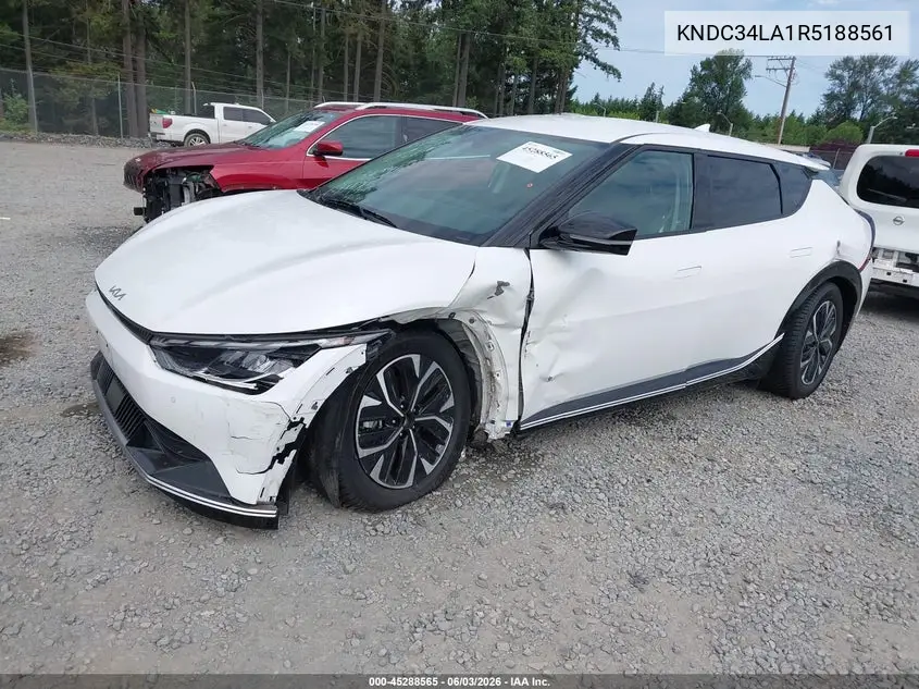 2024 Kia Ev6 Wind VIN: KNDC34LA1R5188561 Lot: 45288565