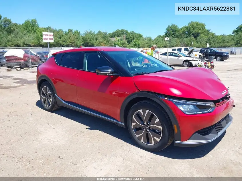 2024 Kia Ev6 Light Long Range VIN: KNDC34LAXR5622881 Lot: 45350706