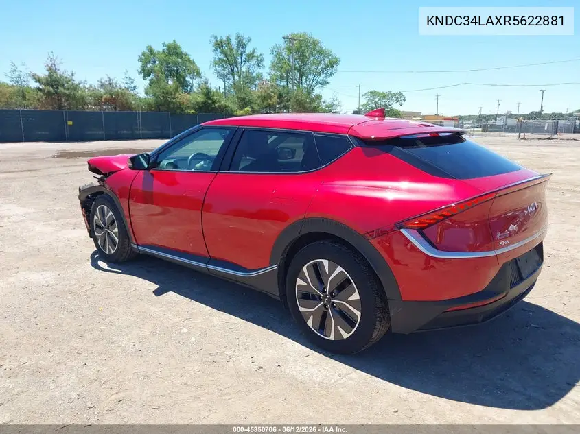 2024 Kia Ev6 Light Long Range VIN: KNDC34LAXR5622881 Lot: 45350706