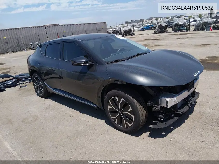 2024 Kia Ev6 Wind VIN: KNDC34LA4R5190532 Lot: 45361457