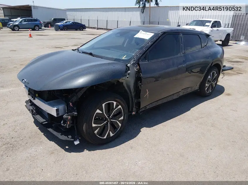 2024 Kia Ev6 Wind VIN: KNDC34LA4R5190532 Lot: 45361457