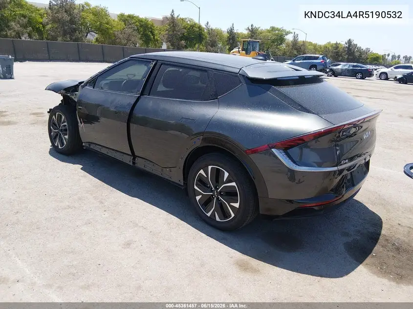 2024 Kia Ev6 Wind VIN: KNDC34LA4R5190532 Lot: 45361457