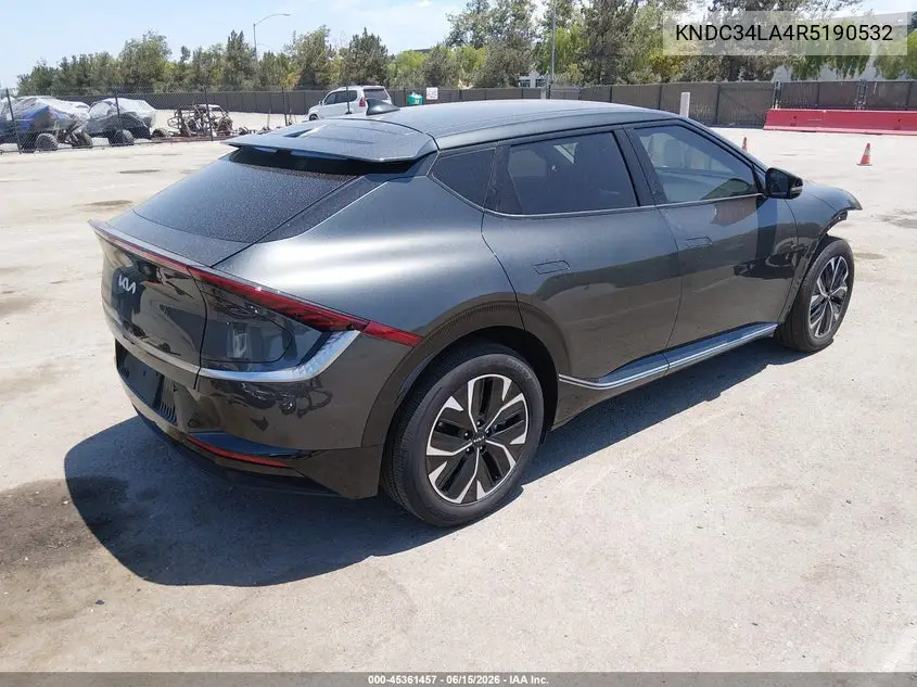 2024 Kia Ev6 Wind VIN: KNDC34LA4R5190532 Lot: 45361457
